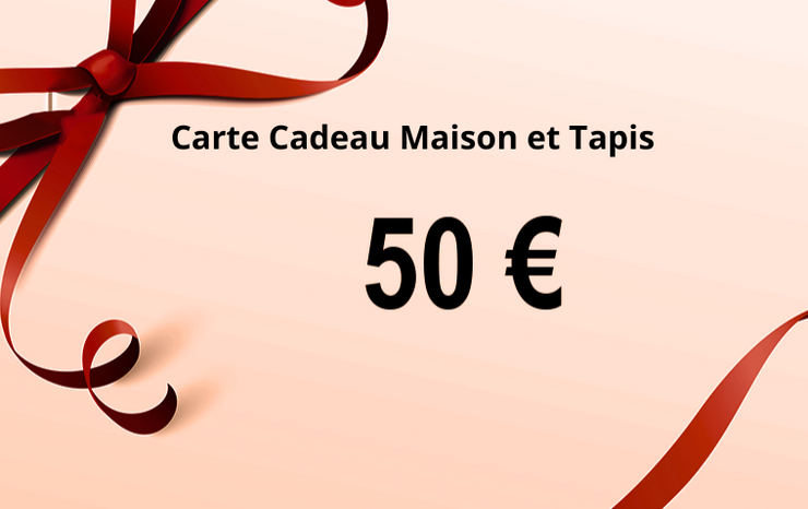 Carte Cadeau 50 €